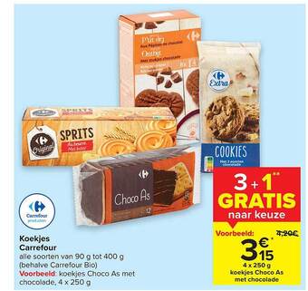 Carrefour Koekjes Carrefour aanbieding