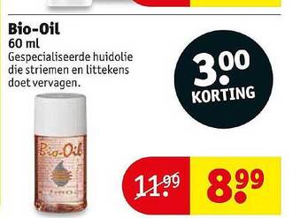 Kruidvat Bio-oil 60 ml aanbieding