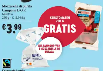 Delhaize Mozzarella di bufala Campana D.O.P. aanbieding