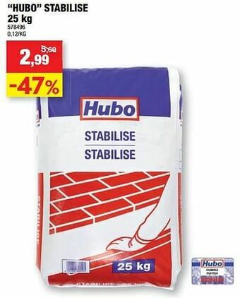 Hubo Hubo stabilise aanbieding