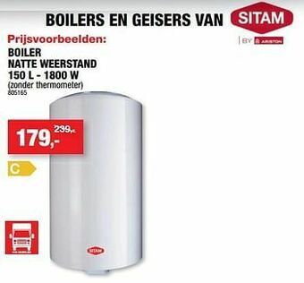 Hubo Sitam boiler natte weerstand aanbieding