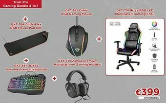 CompuDeals Trust pro gaming bundle 4-in-1 aanbieding
