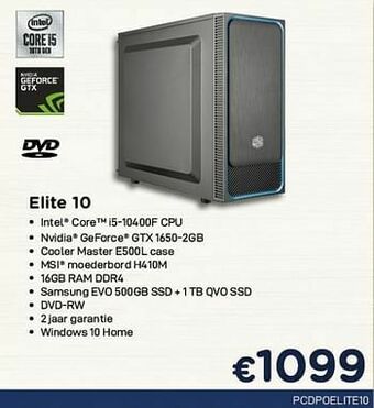 CompuDeals Pointer systems elite 10 aanbieding