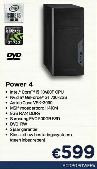 CompuDeals Pointer systems power 4 aanbieding