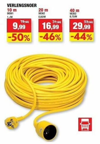 Hubo Verlengsnoer aanbieding