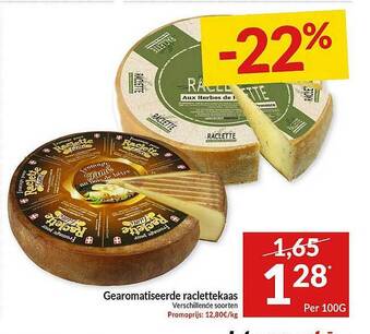 Intermarché Gearomatiseerde Raclettekaas 100g aanbieding
