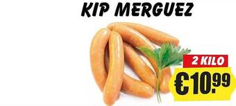 Tanger Markt Kip Merguez aanbieding