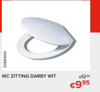 Euroshop Wc Zitting Darby Wit aanbieding