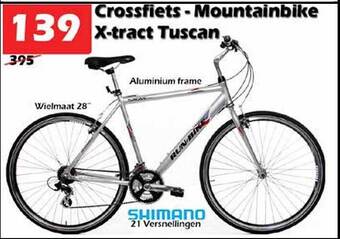 iTEK Crossfiets Mountainbike Xtract Tuscan aanbieding