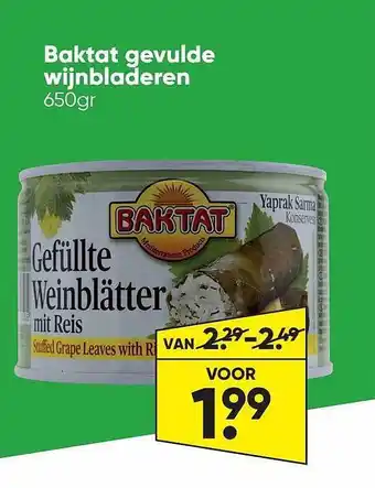 Baktat Gevulde Wijnbladeren
