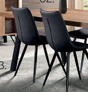 Meubelen Jonckheere Stoel in Lederlook aanbieding