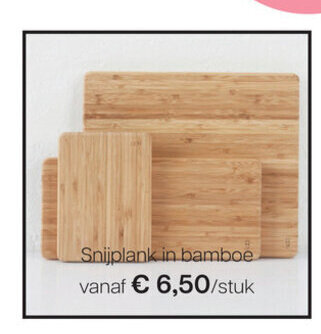 Snijplank in Bamboe