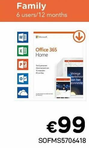 CompuDeals Office 365 home aanbieding