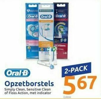 Action Opzetborstels aanbieding