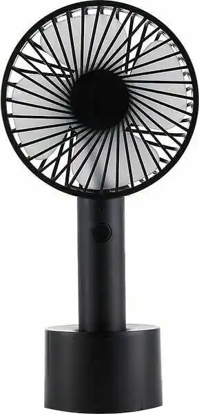 HEMA HEMA Handventilator USB Ø10cm Zwart aanbieding
