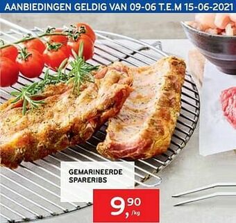 Gemarineerde spareribs
