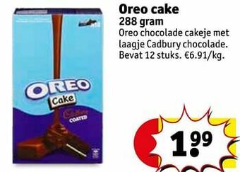 Kruidvat Oreo cake aanbieding