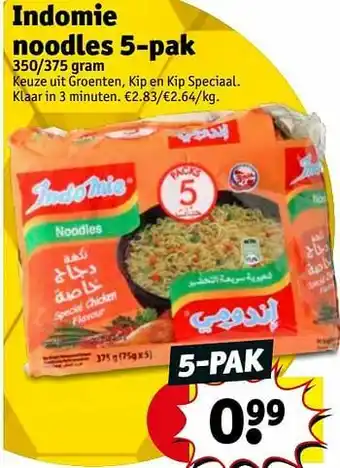 Kruidvat Indomie noodles aanbieding