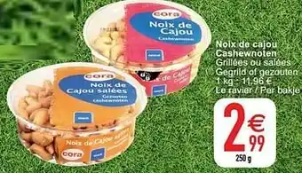 Noix de cajou cashewnoten