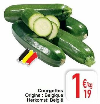Cora Courgettes aanbieding