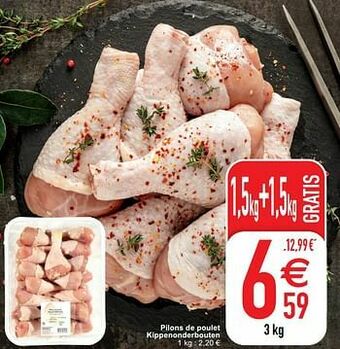 Cora Pilons de poulet kippenonderbouten aanbieding