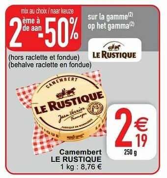 Camembert le rustique