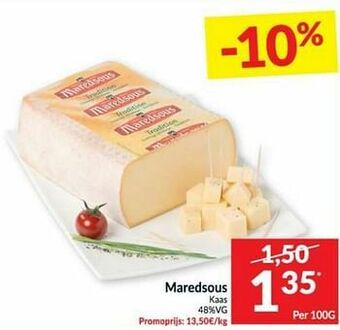Intermarché Maredsous kaas aanbieding