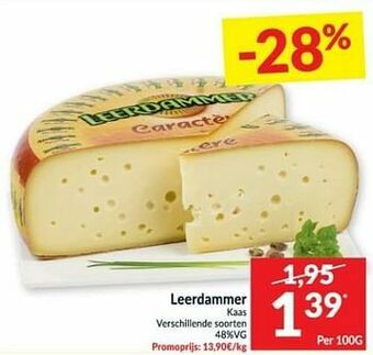 Intermarché Leerdammer kaas aanbieding