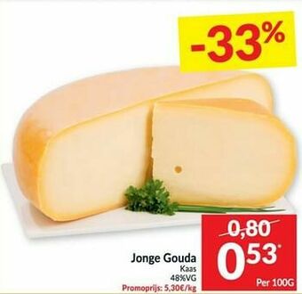 Intermarché Jonge gouda kaas aanbieding