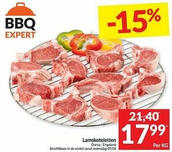 Intermarché Lamskoteletten aanbieding