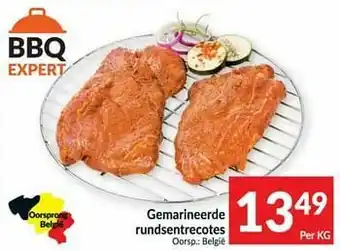 Gemarineerde rundsentrecotes