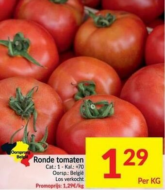 Intermarché Ronde tomaten aanbieding