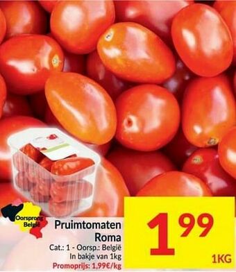 Intermarché Pruimtomaten roma aanbieding