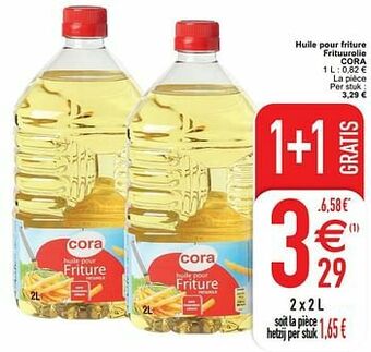 Huile pour friture frituurolie cora