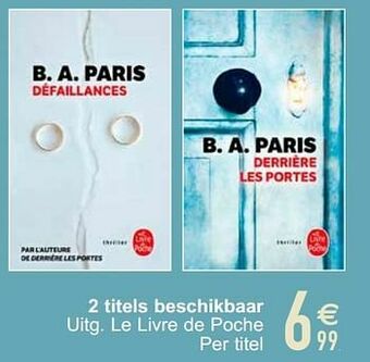 Cora B.a. paris aanbieding