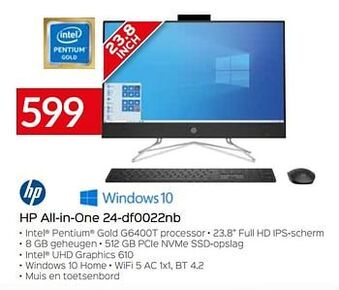 Selexion Hp all-in-one 24-df0022nb aanbieding