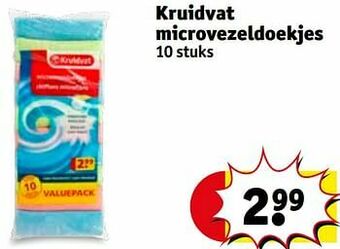 Kruidvat Kruidvat microvezeldoekjes aanbieding