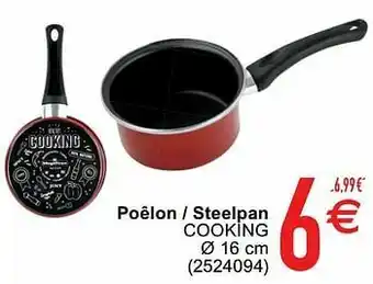 Cora Poelon - steelpan cooking aanbieding