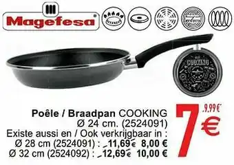 Cora Poêle - braadpan cooking aanbieding
