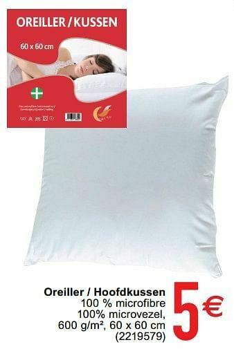 Cora Oreiller - hoofdkussen aanbieding
