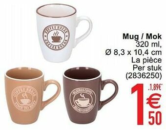 Cora Mug - mok aanbieding