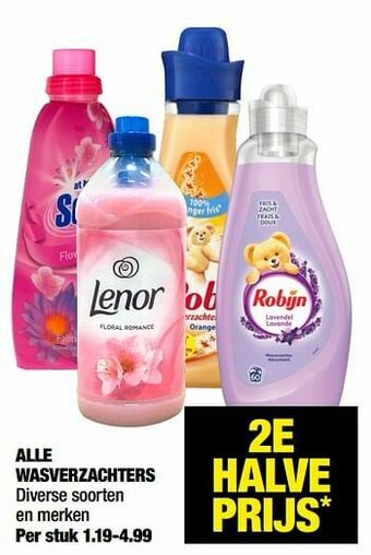 Alle wasverzachters