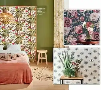 Brico Vliesbehang palila aanbieding