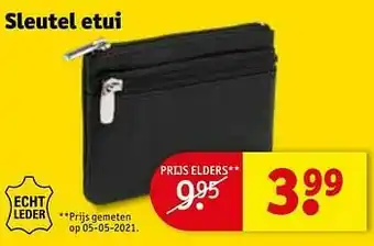 Kruidvat Sleutel etui aanbieding