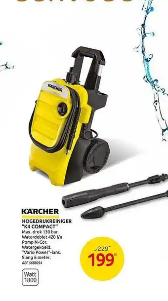 Brico Karcher Hogedrukreiniger aanbieding
