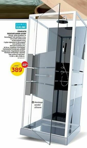 Brico Complete douchecabine study aanbieding