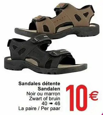 Cora Sandales détente sandalen aanbieding