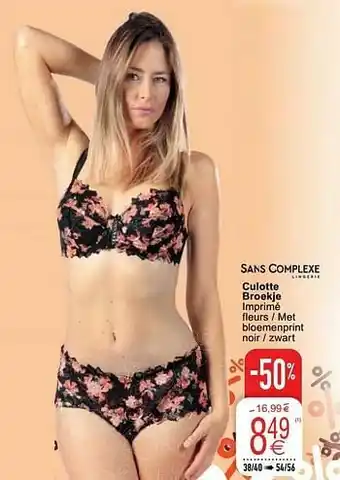 Cora Culotte broekje aanbieding