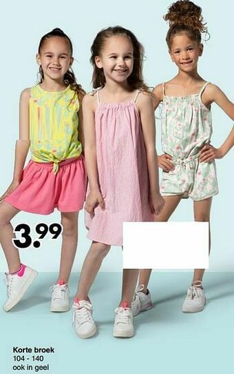 Wibra Korte broek aanbieding