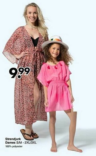 Wibra Strandjurk dames aanbieding
